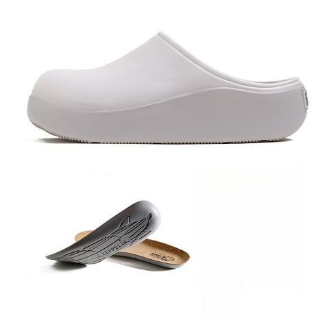 마덴 두꺼운 밑창 클로그 | 방수 야외 신발