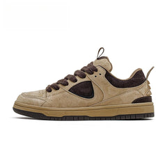 MADEN Retro Skateboardschuhe mit klobiger Wildledersohle