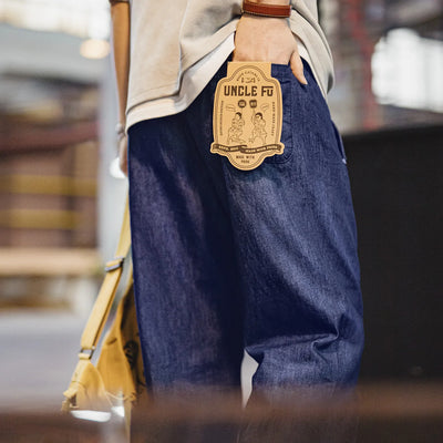 MADEN Light Washed Denim Jeans