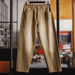 MADEN Washed Coffee Jeans