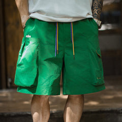 MADEN Men's Lightweight Cotton Casual Shorts