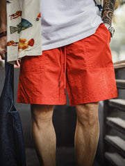 MADEN Orange Beach Vacation Shorts