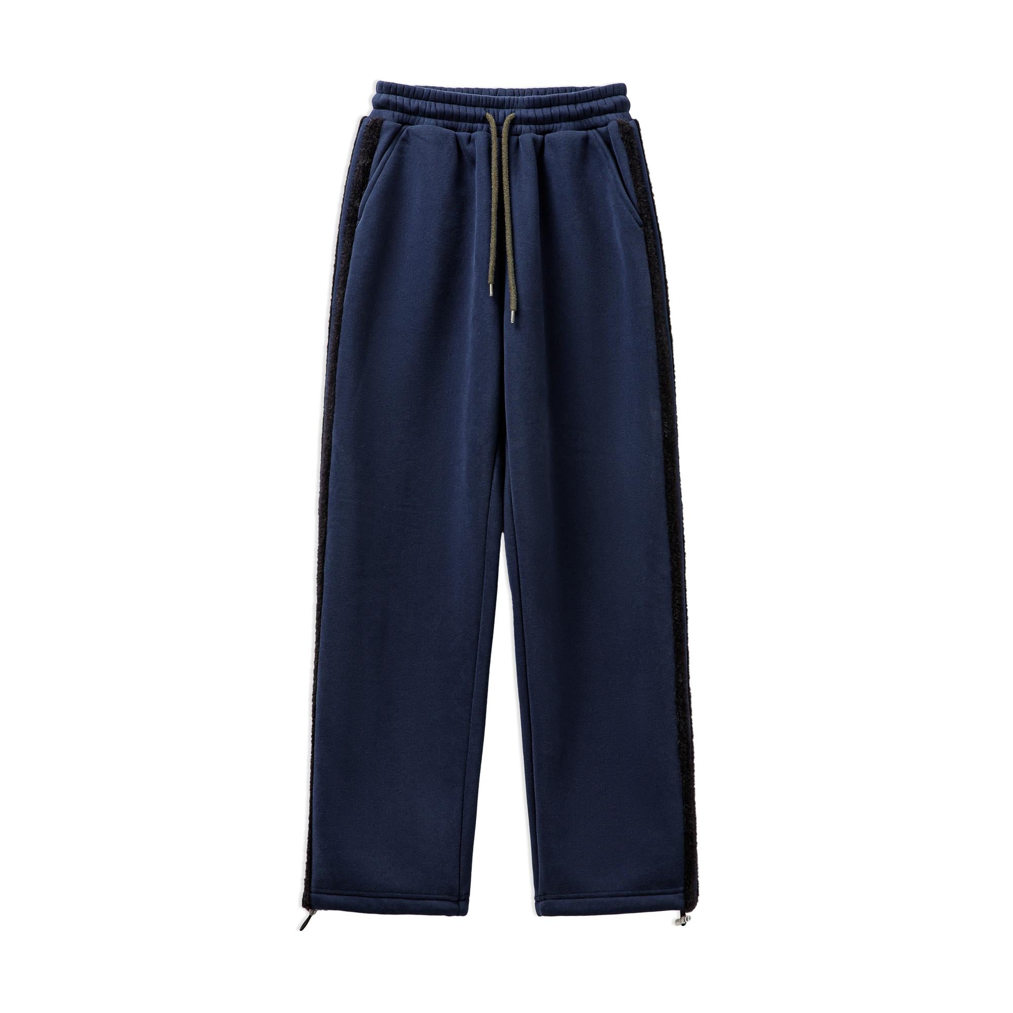 MADEN Damen Freizeit-Jogginghose mit Streifen