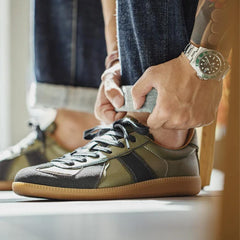 MADEN Retro Wildleder Low-Top Sneaker