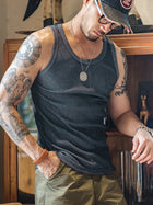 MADEN Ribbed Tank Top – Cotton Blend thumbnail