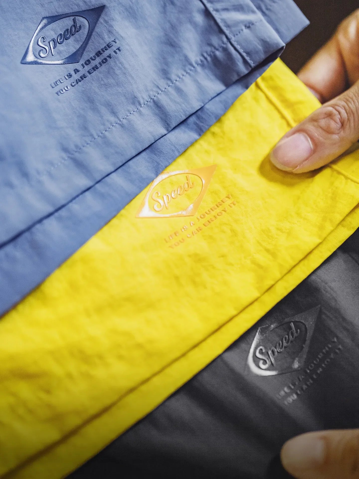 MADEN Taslan Textured Outdoor Cargo Shorts for Summer
