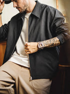 MADEN Men's Plaid-Lined Old-Money Coach Jacket thumbnail