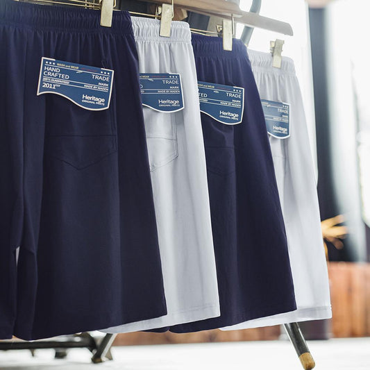 MADEN Herren Basketball-Shorts aus schnell trocknendem, eisgekühltem Mesh-Strick
