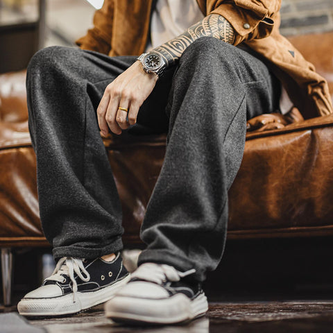 Pantalon en laine pour homme MADEN 