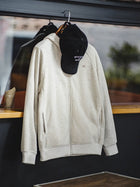 Sweat-shirt à capuche gris pour homme MADEN – Veste polaire épaisse zippée  thumbnail