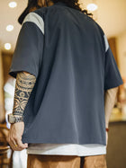 MADEN Vintage Cotton Bowling Short Sleeve Shirt thumbnail