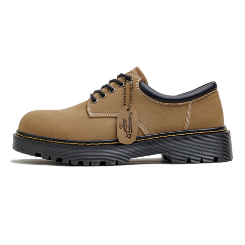 MADEN Braune Derby-Schuhe 