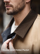 Manteau trench-coat Balmacaan MADEN  thumbnail