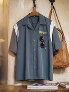 MADEN Vintage Cotton Bowling Short Sleeve Shirt thumbnail