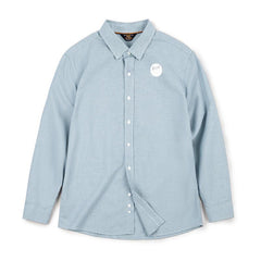 Camisa de vestir de algodón a rayas slim fit MADEN