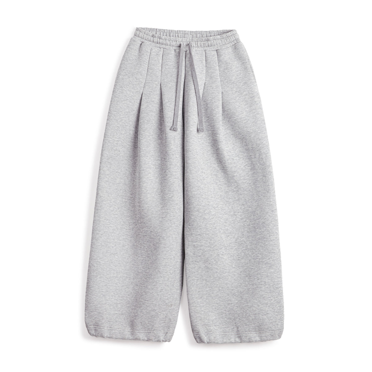 Pantalones deportivos gris claro para mujer MADEN con cintura elástica
