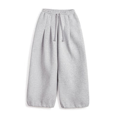 MADEN Graue Jogginghose mit elastischem Bund
