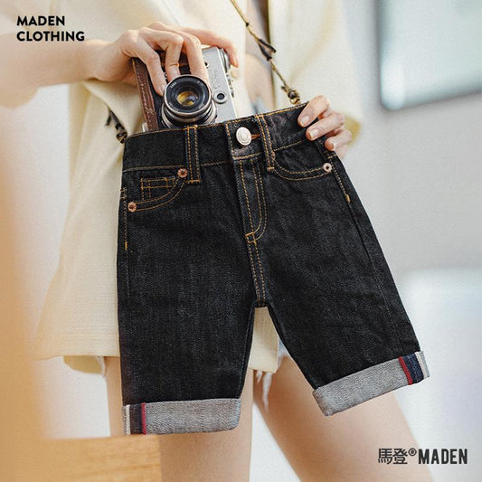 Túi đeo chéo mini denim cho hàng ngày MADEN