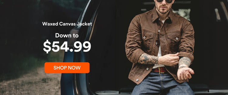 Waxed Canvas Jacket Down to $54.99
