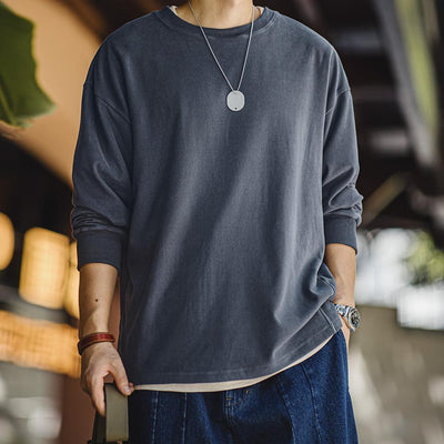 MADEN 両面起毛長袖シャツ