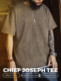 MADEN Chief Joseph Pattern Printed Tee - 100% Cotton selected product image
