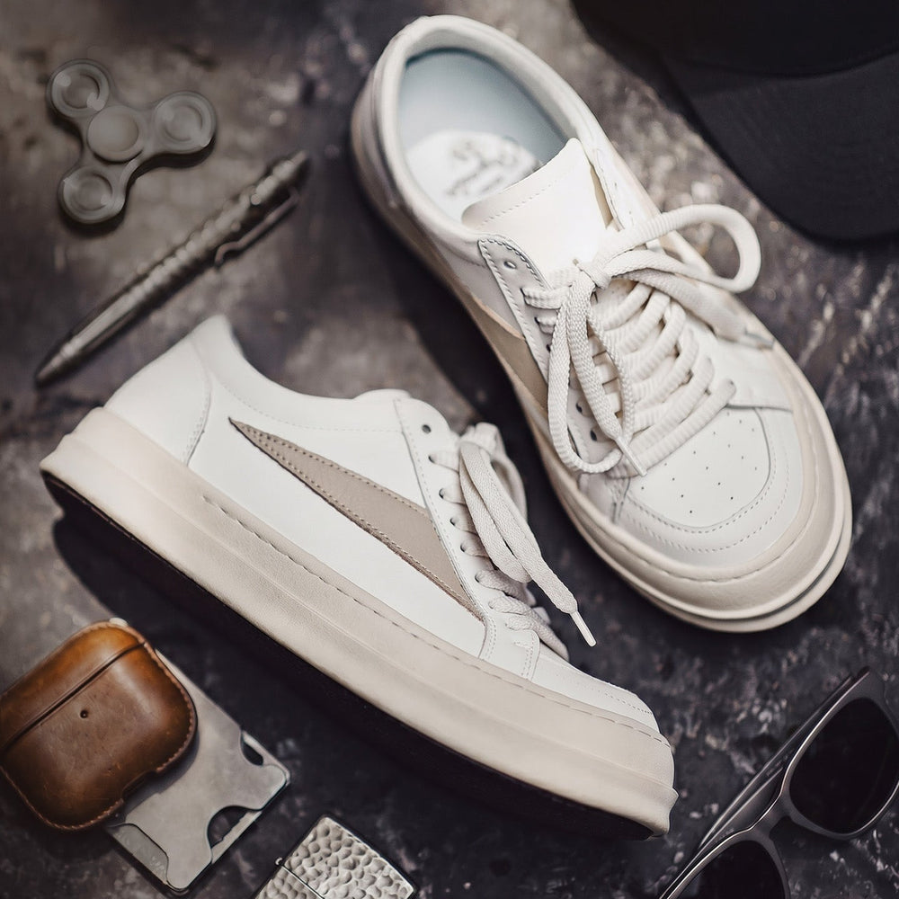 MADEN Chunky Sole Retro Low-Top Casual Sneakers