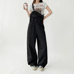 MADEN Women's Black Overall