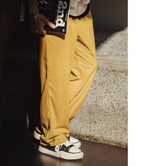 MADEN Karierte Cord-Hose – Relaxed Fit