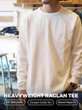 MADEN Men’s  Long Sleeve Tee - Cotton 100% selected product image