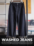 MADEN Boro Washed Denim Jeans selected product image