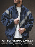 MADEN Reflective Hooded Bomber Jacket with Zipper selected product image