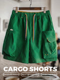 MADEN Men's Lightweight Cotton Casual Shorts selected product image