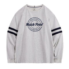 Áo thun thêu Match Point MADEN