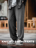 MADEN Vintage Knit Velvet Wide-Leg Joggers selected product image