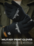 MADEN Knitted Printed Warm Gloves selected product image