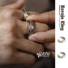 MADEN Navajo Messing Offener Ring