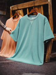 MADEN Vintage Ribbed Crewneck Tee