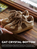 Zapatillas Retro Alemanas de Entrenador con Suela Plana MADEN selected product image