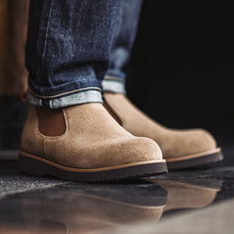 MADEN Suede Chelsea Boots