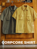 MADEN Men's Quick-Dry Utility Pockets Camp Shirt selected product image