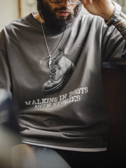 MADEN Vintage Distressed Brushed Tee