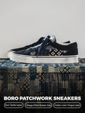 MADEN レトロパッチワークキャンバスロートップスニーカー selected product image