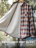 Chemise polaire à carreaux MADEN doublée sherpa  selected product image