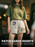MADEN Women's a Line Cargo Shorts selected product image