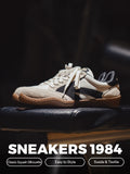 MADEN 레트로 청키 솔 스웨이드 트레이너 슈즈 selected product image