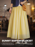 MADEN Flowy Tulle A-Line Maxi Skirt selected product image