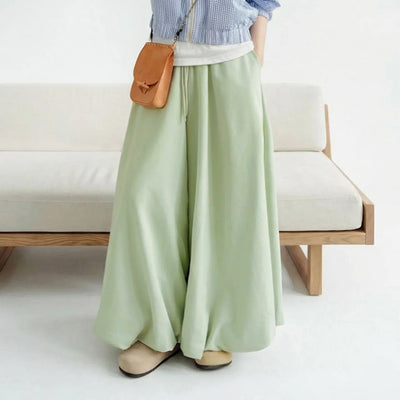 MADEN Peachskin Balloon Pants Wide-Leg