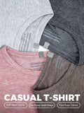 MADEN Lightweight Blended Crew Neck Short-Sleeve T-Shirt selected product image