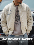 Blouson aviateur Maden MA1 en coton épais et chaud pour homme  selected product image