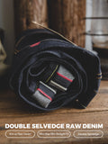 MADEN 남성용 14.5oz 셀비지 생지 데님 진 selected product image